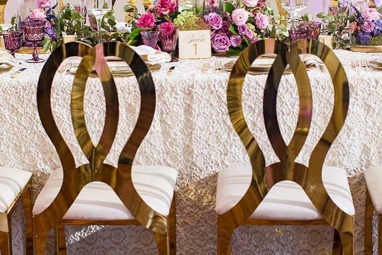 Table setup