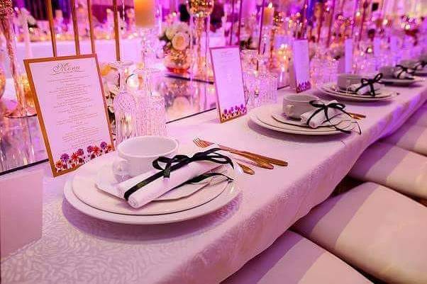 Table setup