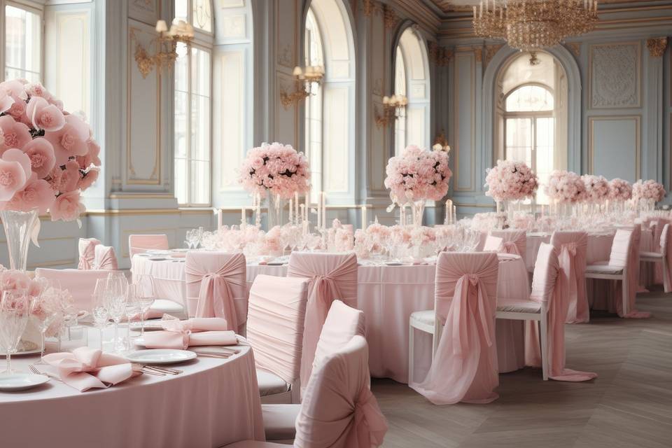 All Pink Decorations Concept