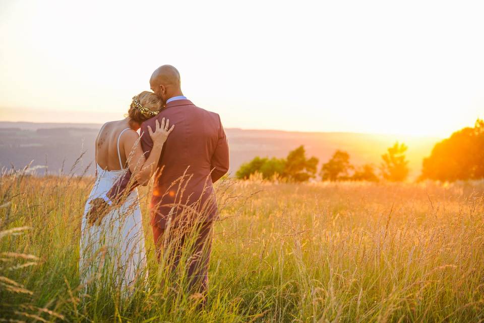 Lovers at dusk