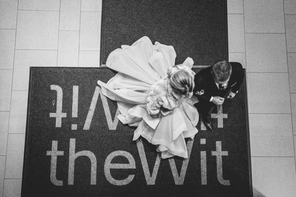 Newlywed couple