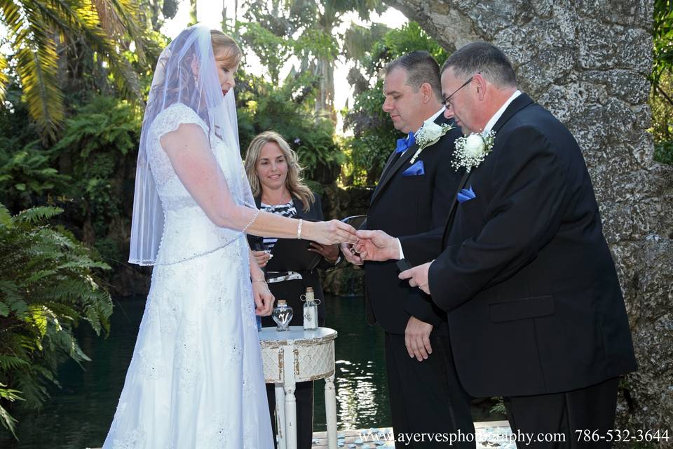 Reflections wedding officiant