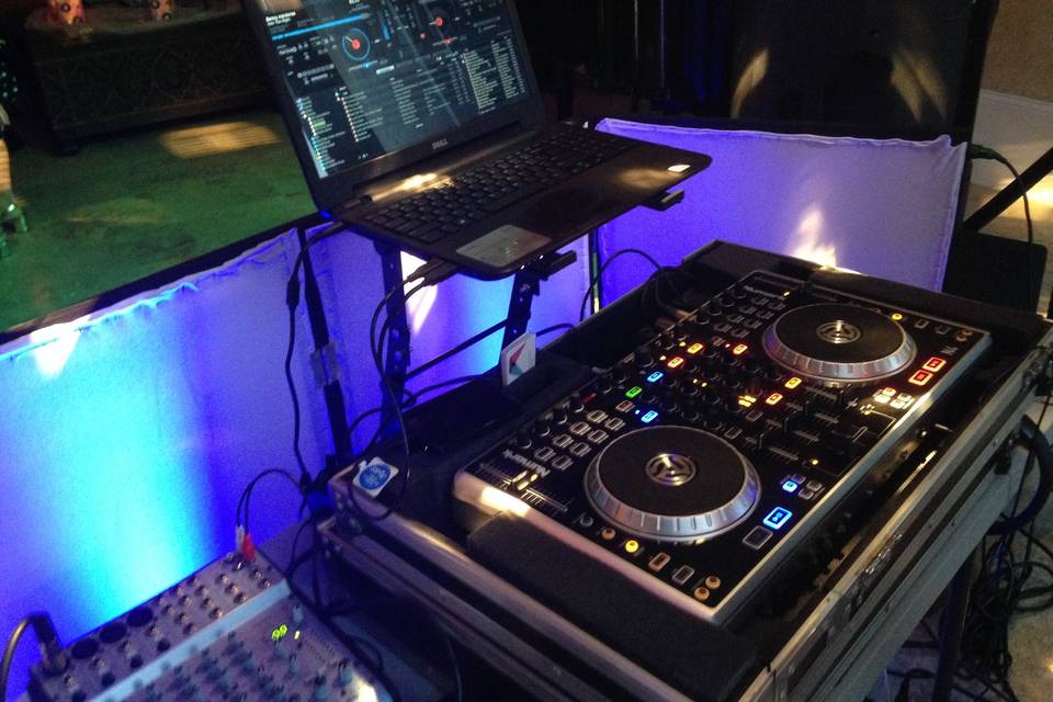 DJ area