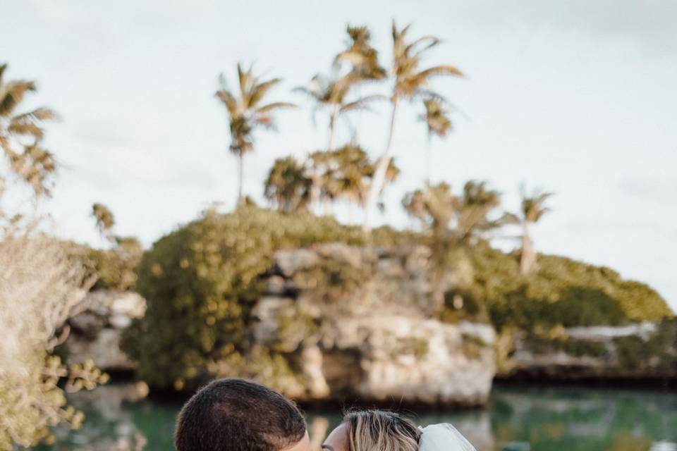 Amanda & Austin Xcaret Hotel