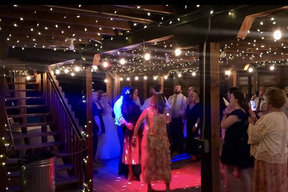 Reception in Springfield, OR.