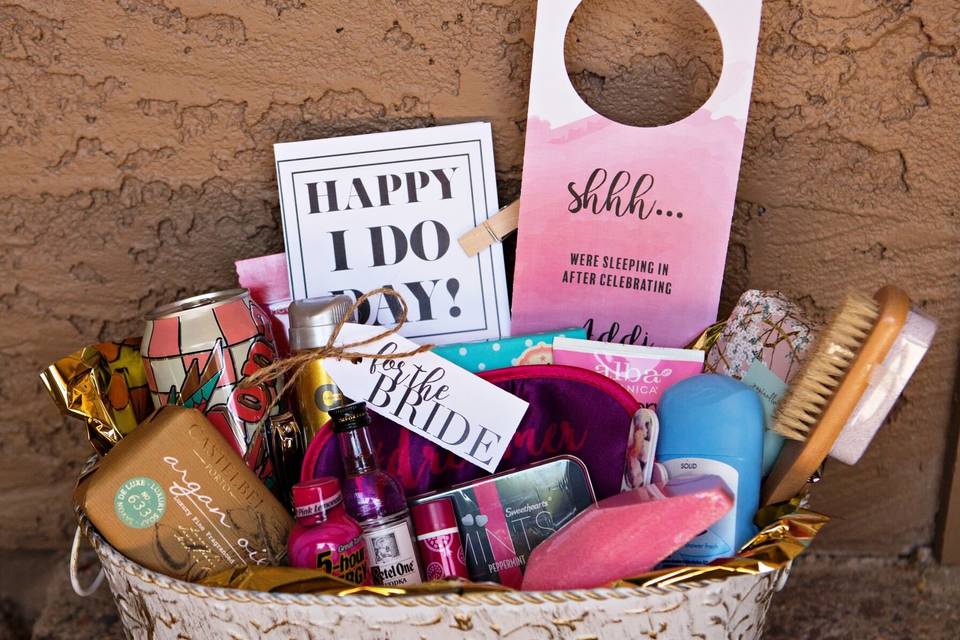 Custom Gift Baskets available