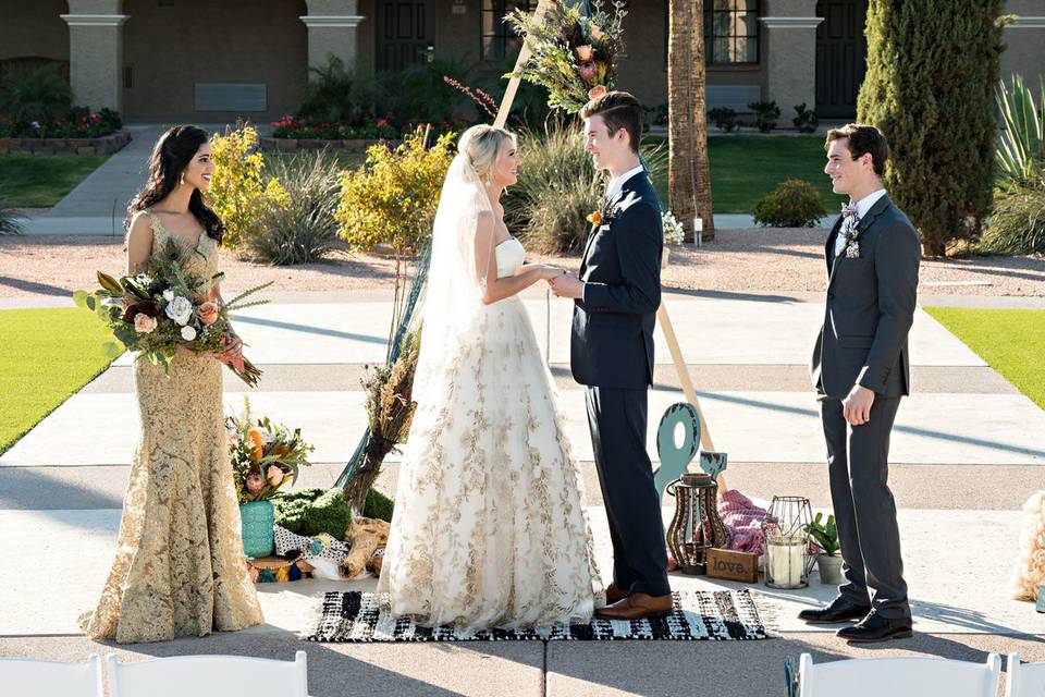 Ceremony at Cypress Court
