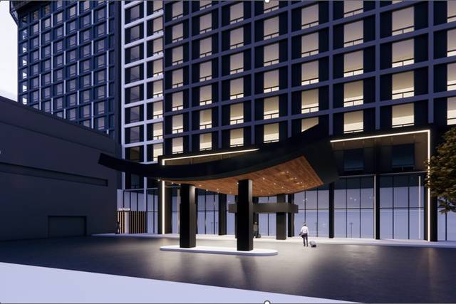 Hotel Front Entrance