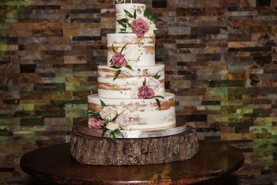 Naked cake