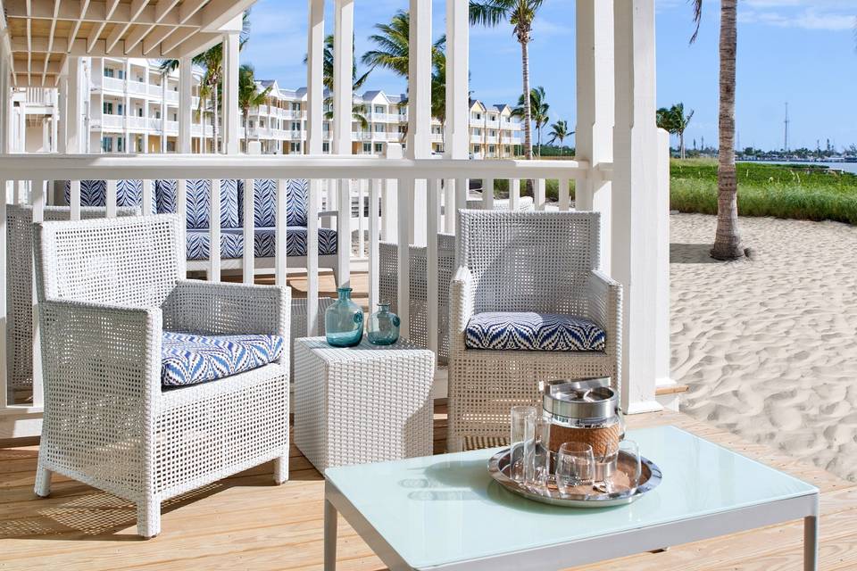 Beachfront Room Patio