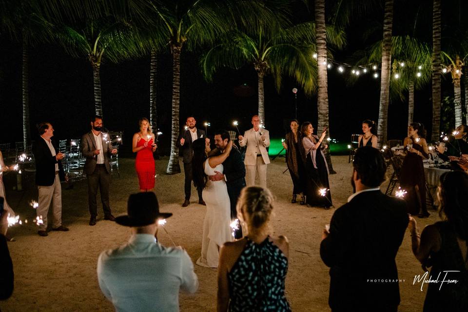 Mr and Mrs Dance at The Dunes