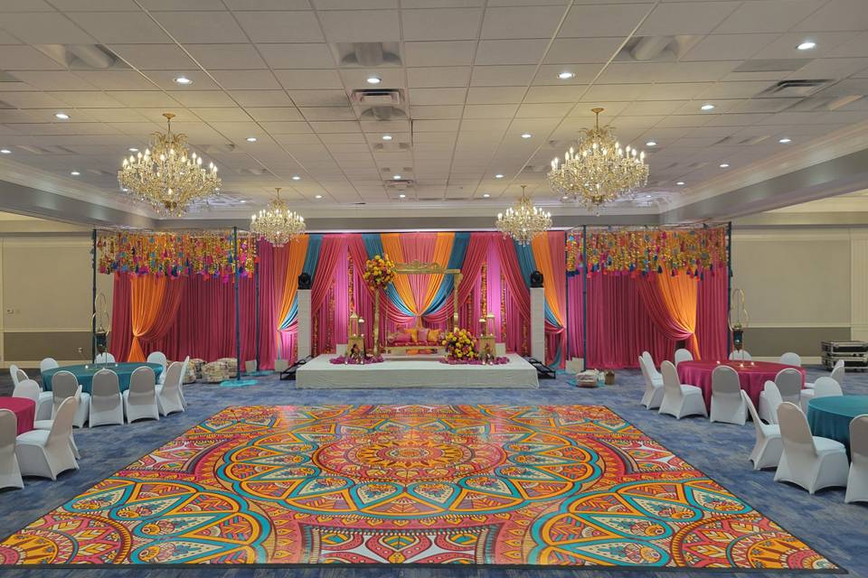 Sangeet Dance Floor