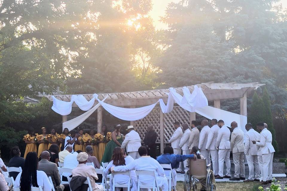 Pergola Ceremony