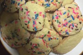 Sugar Cookies with Sprinlkws