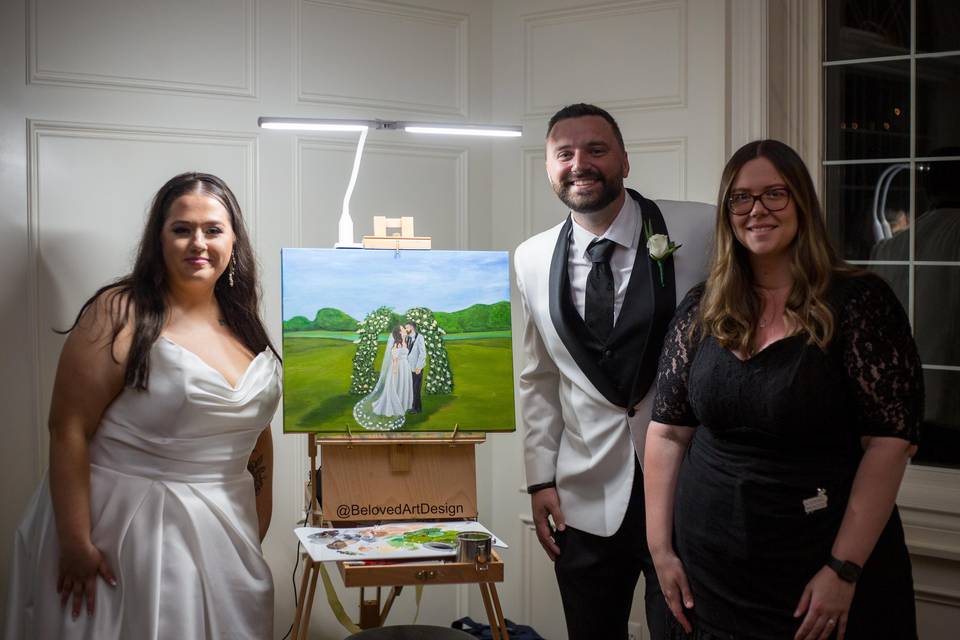 Michigan Live Wedding Painter