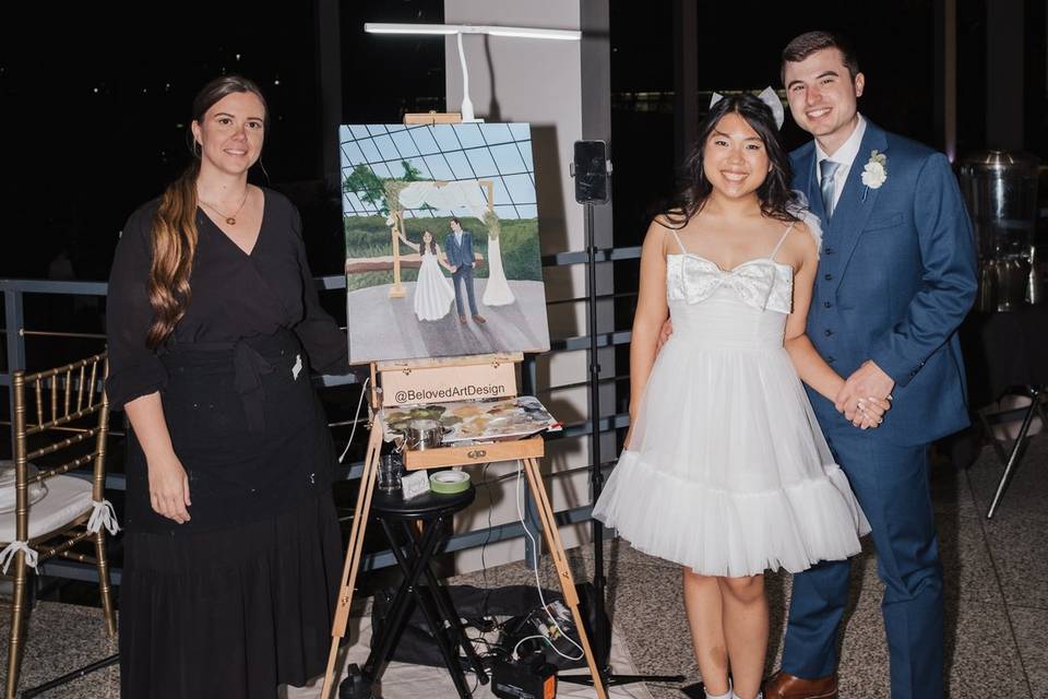 Live Wedding Painter