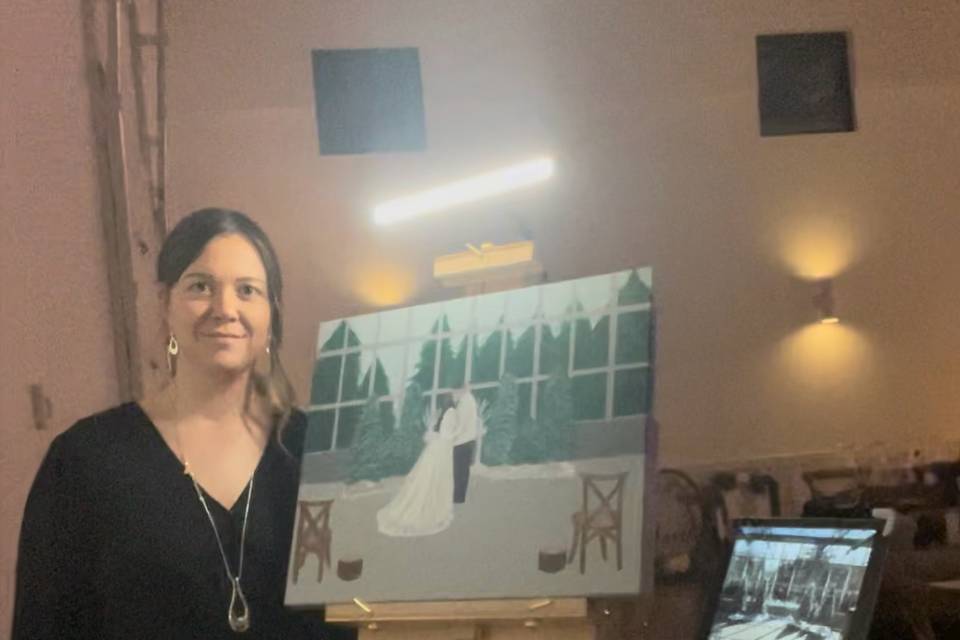 Live Wedding Painter