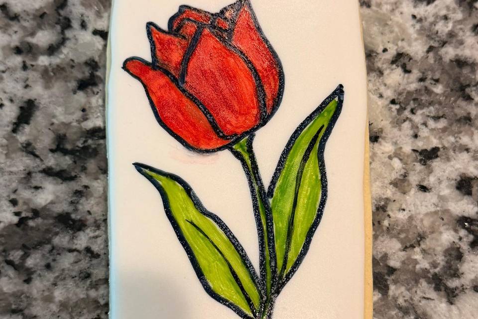 Hand-painted Tulip