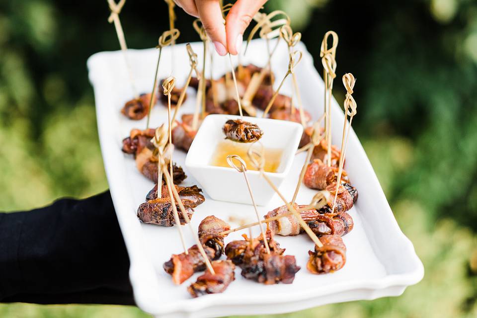 Bacon Wrapped Dates