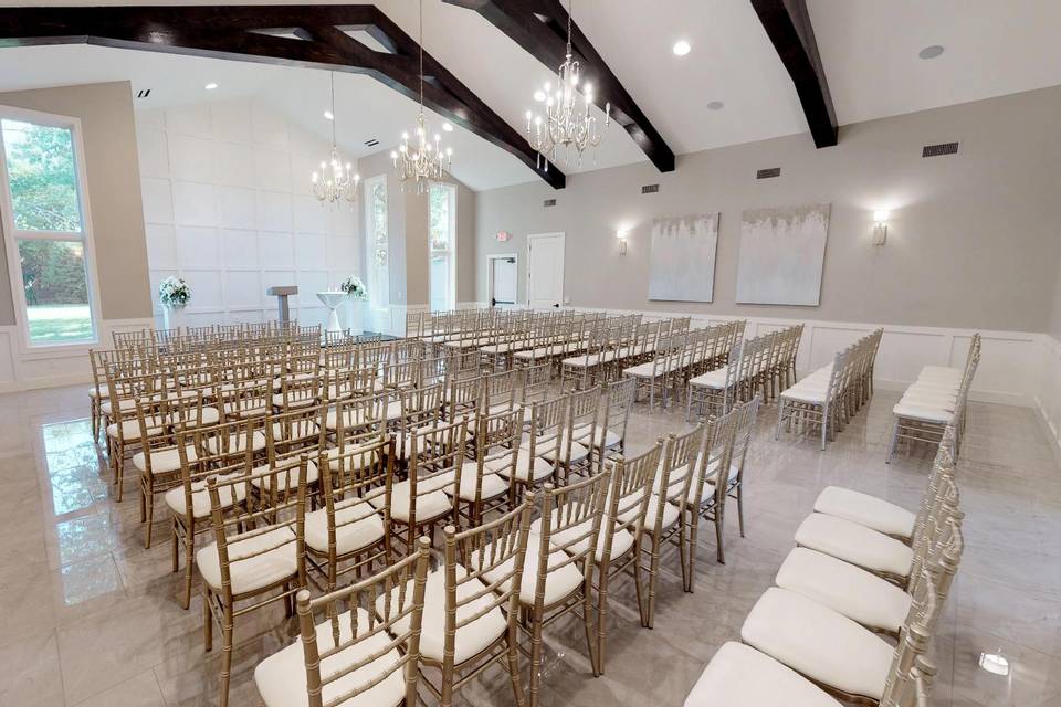 Indoor ceremony