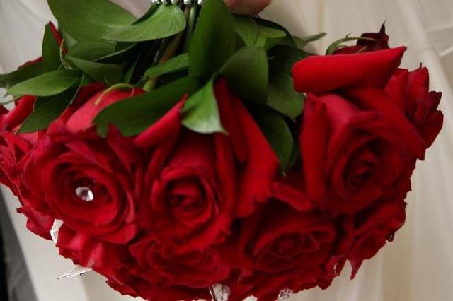 Red rose bouquet