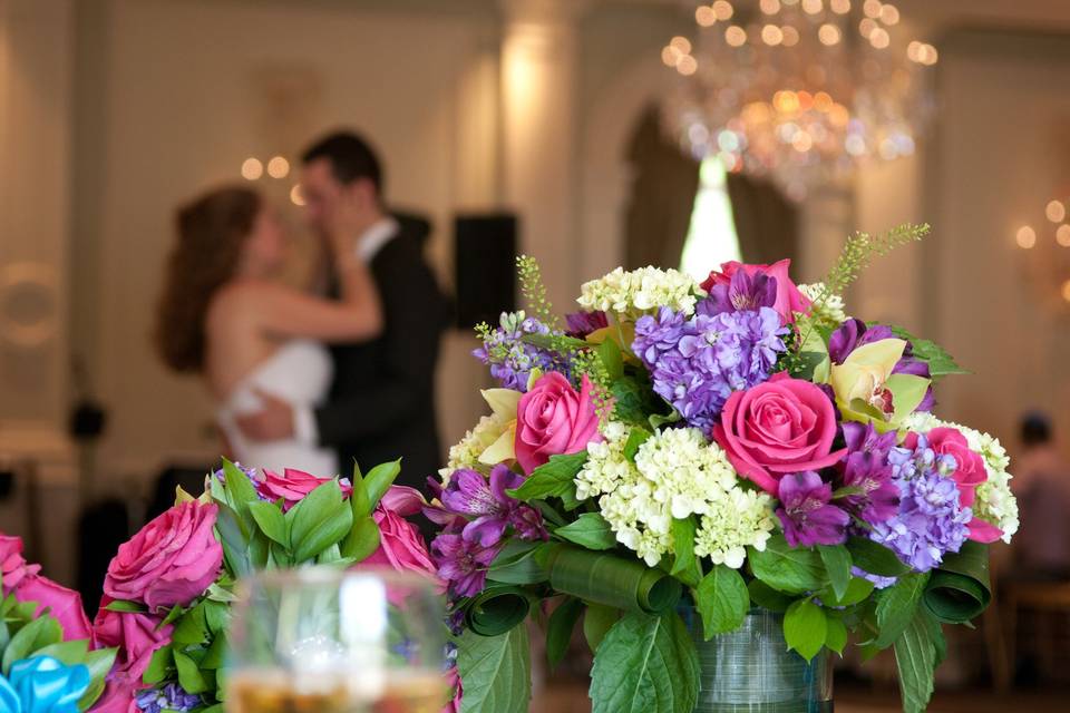 Colorful centerpiece