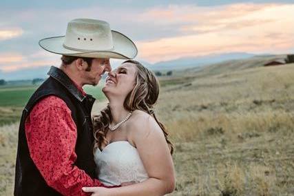 Cowboy kiss - Melissa Kelly Photography