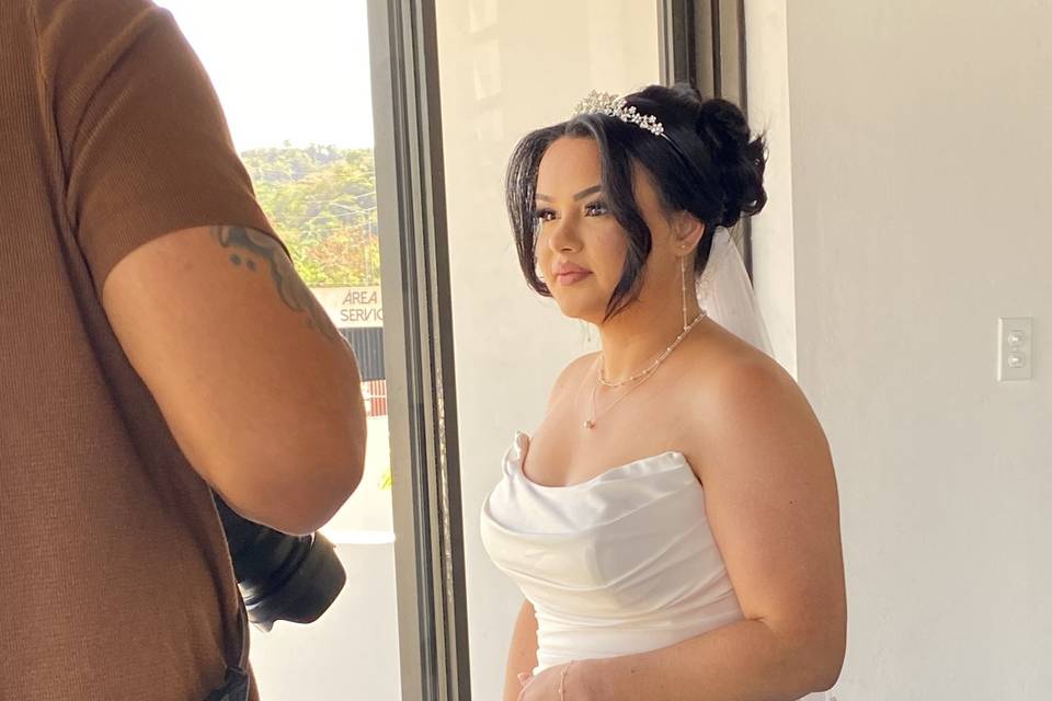 Charmed Brides makeup  & Hair