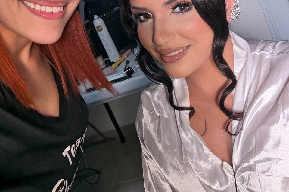 Charmed Brides makeup  & Hair