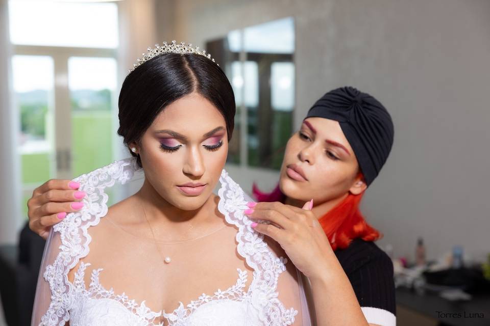 Charmed Brides makeup  & Hair