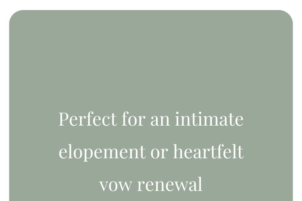 Vow renewals