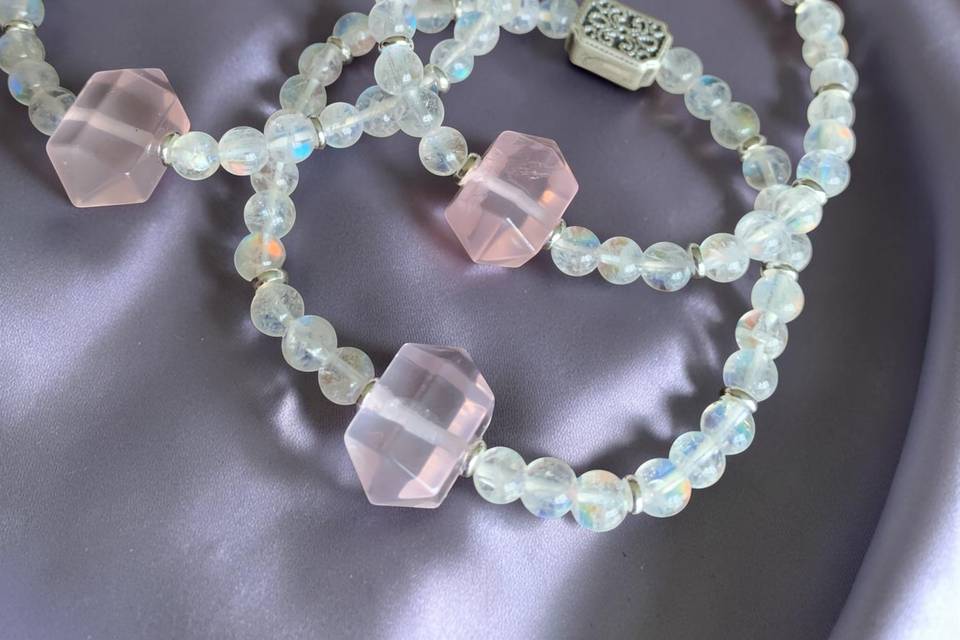 Matching wedding party set
