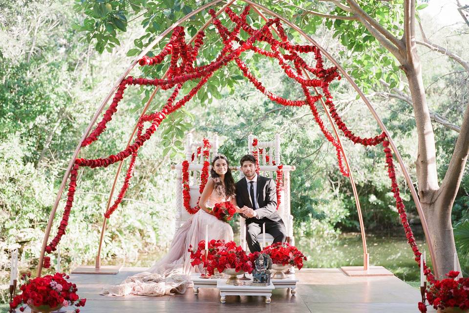 South Asian wedding