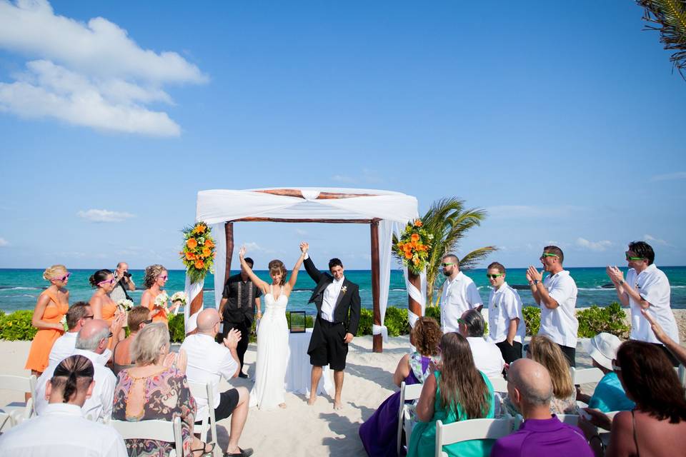 Beach wedding