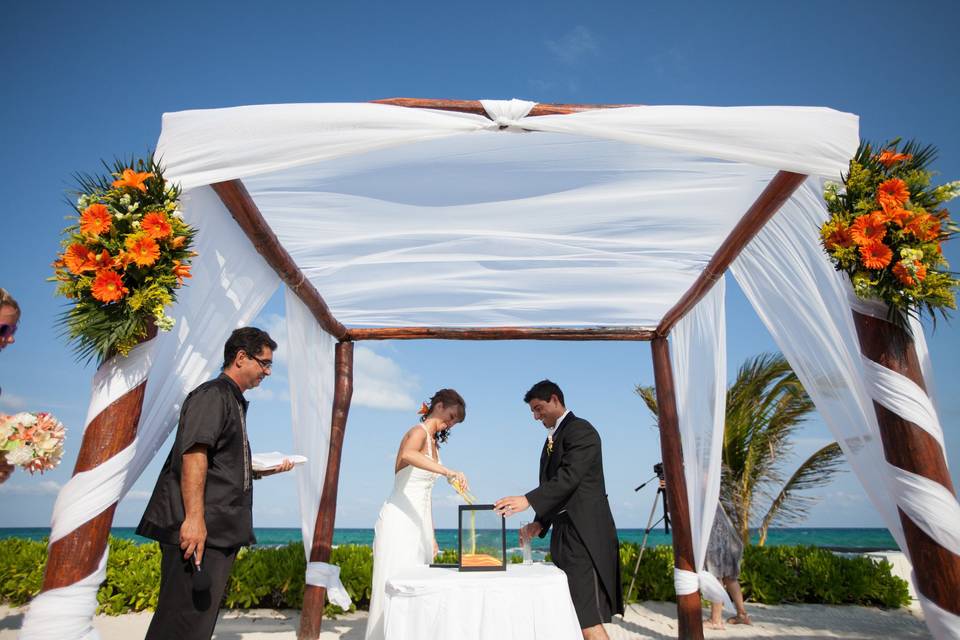 Beach wedding