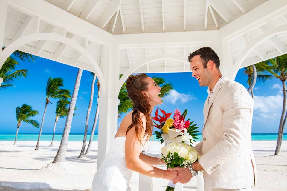 Punta Cana wedding gazebo