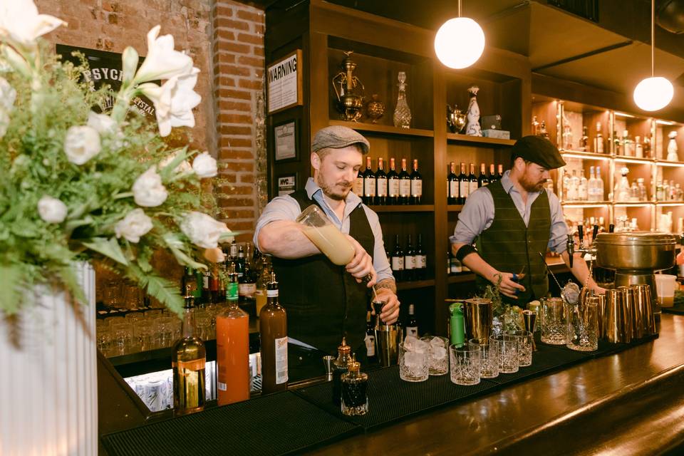 Empress room privatew bar