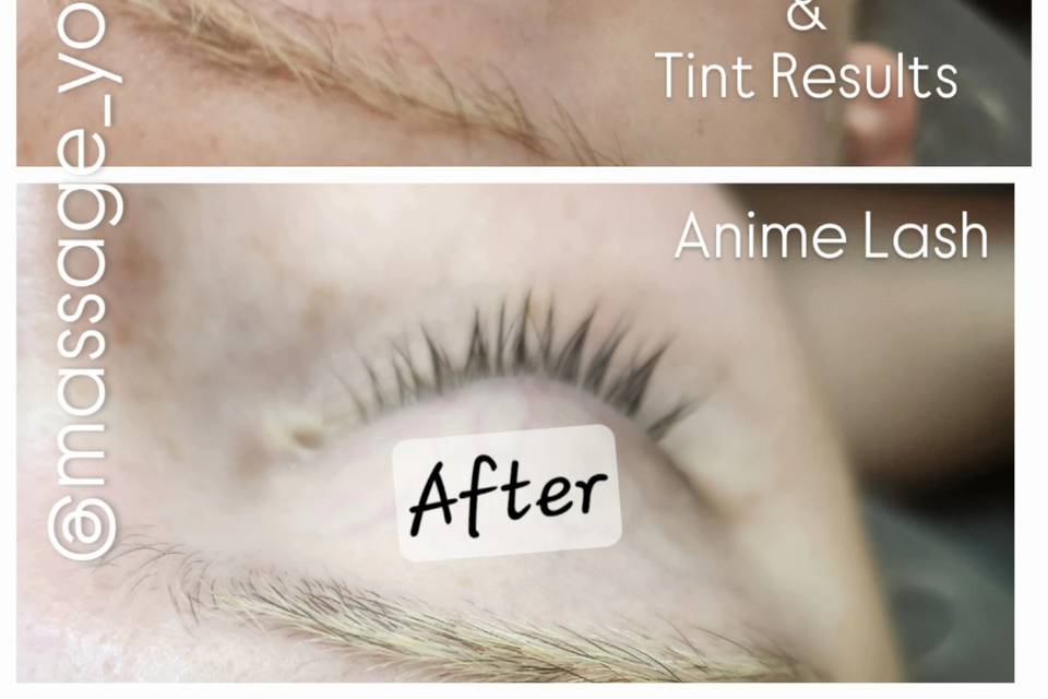 Results of Lash Lift