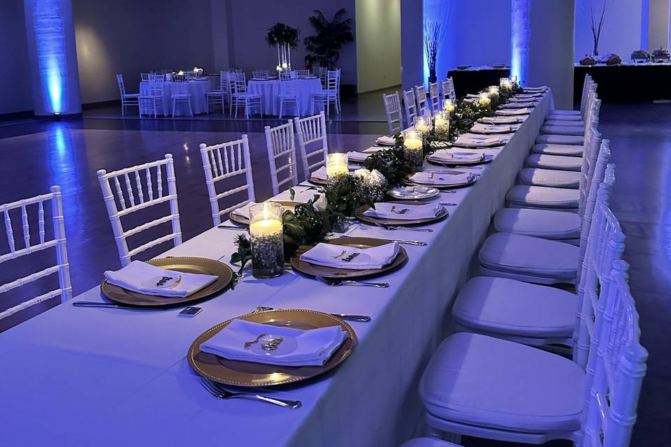 Level two head table