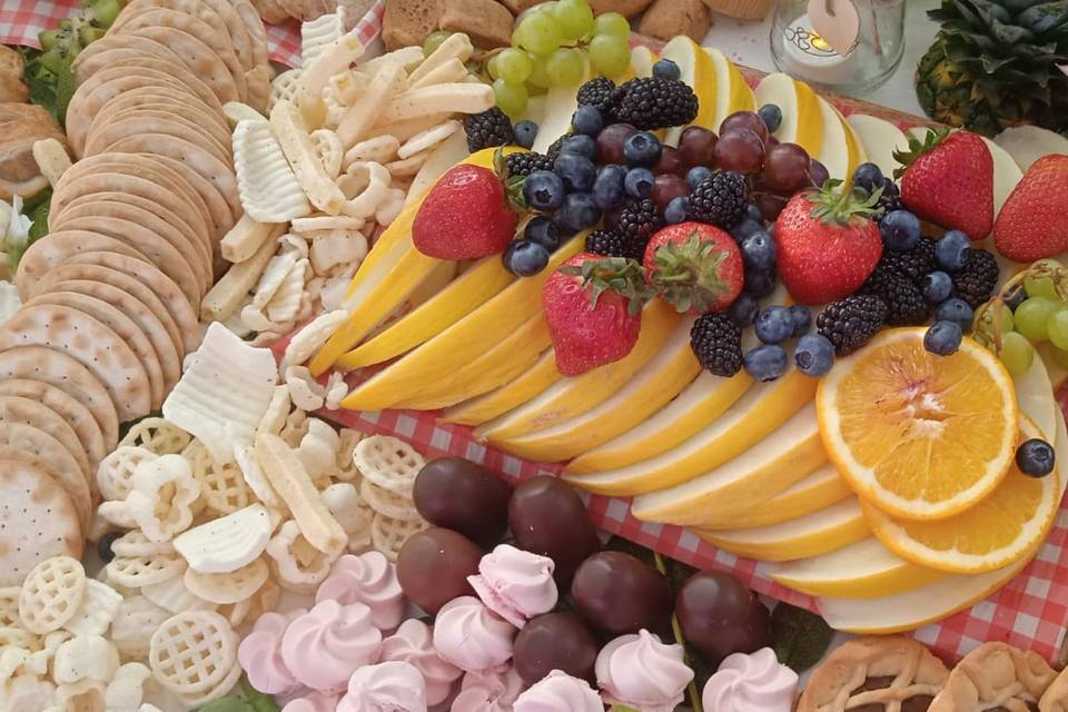 Grazing fruit platter