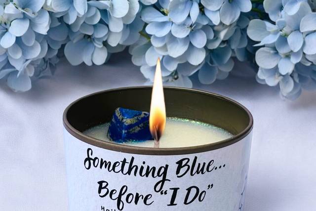 Bridal Shower Custom Candle