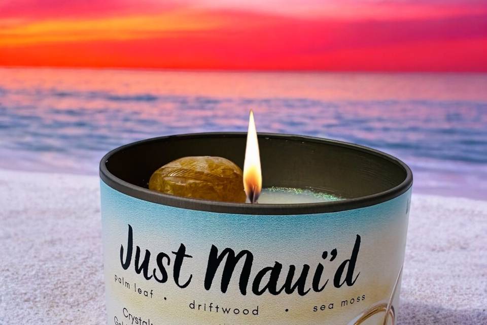 Just Maui'd Custom Candle