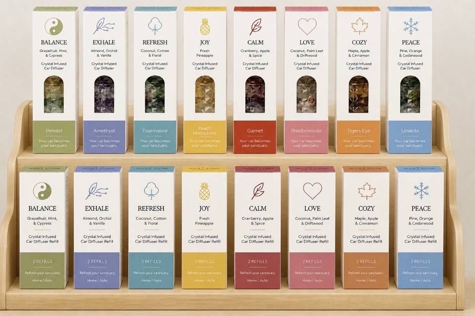 Our 8 signature scents