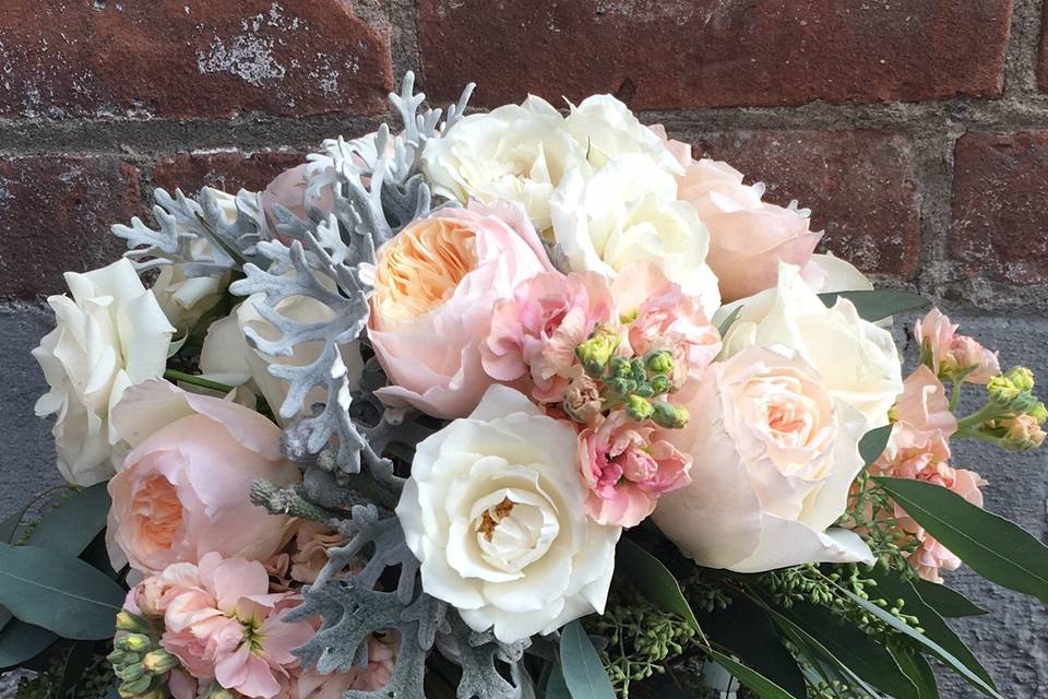 Pink and purple bouquet