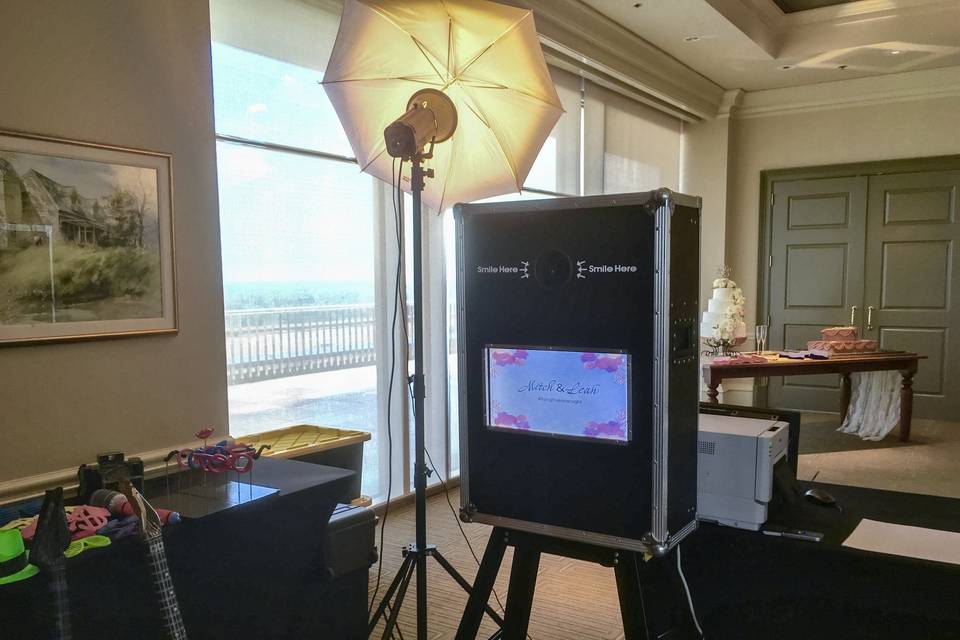 Open format Photo Booth at Capitol City Club Montgomery Al
