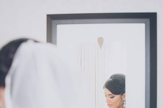 Bride's portrait