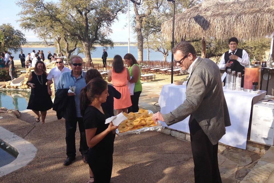 Catering on Eagle Mountain Lak
