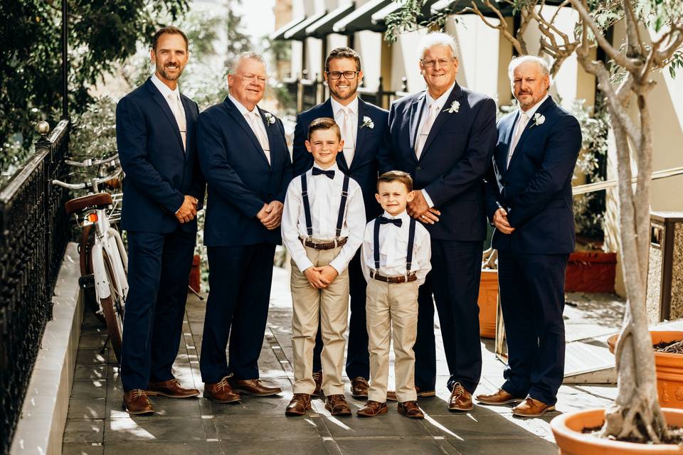 The groomsmen