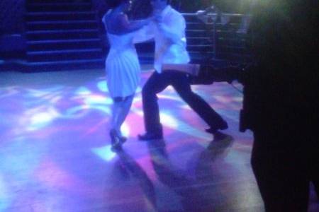 Couple dancing