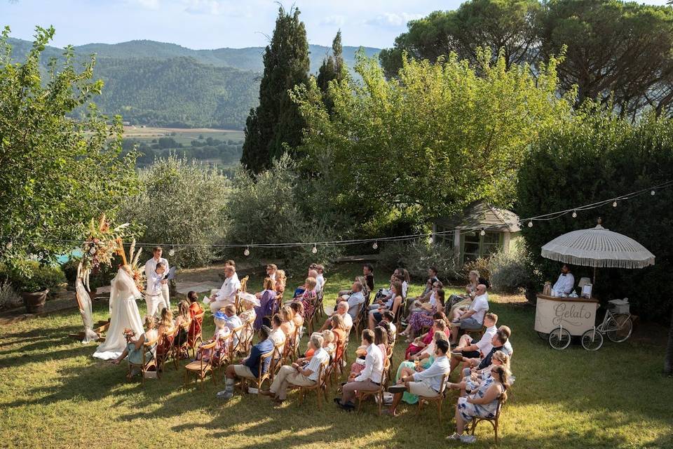 Ceremony site